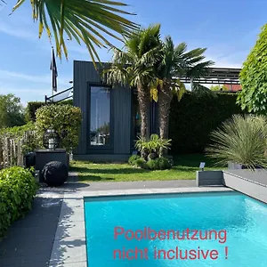 Tiny-house Mit Alpen- Stadt- Und Poolblick , Wlan Ferienhaus
